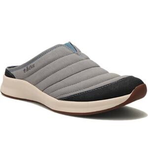 Taos Right On Quilted Grey Blue Slip On Mule Women's Size 7 New in Box